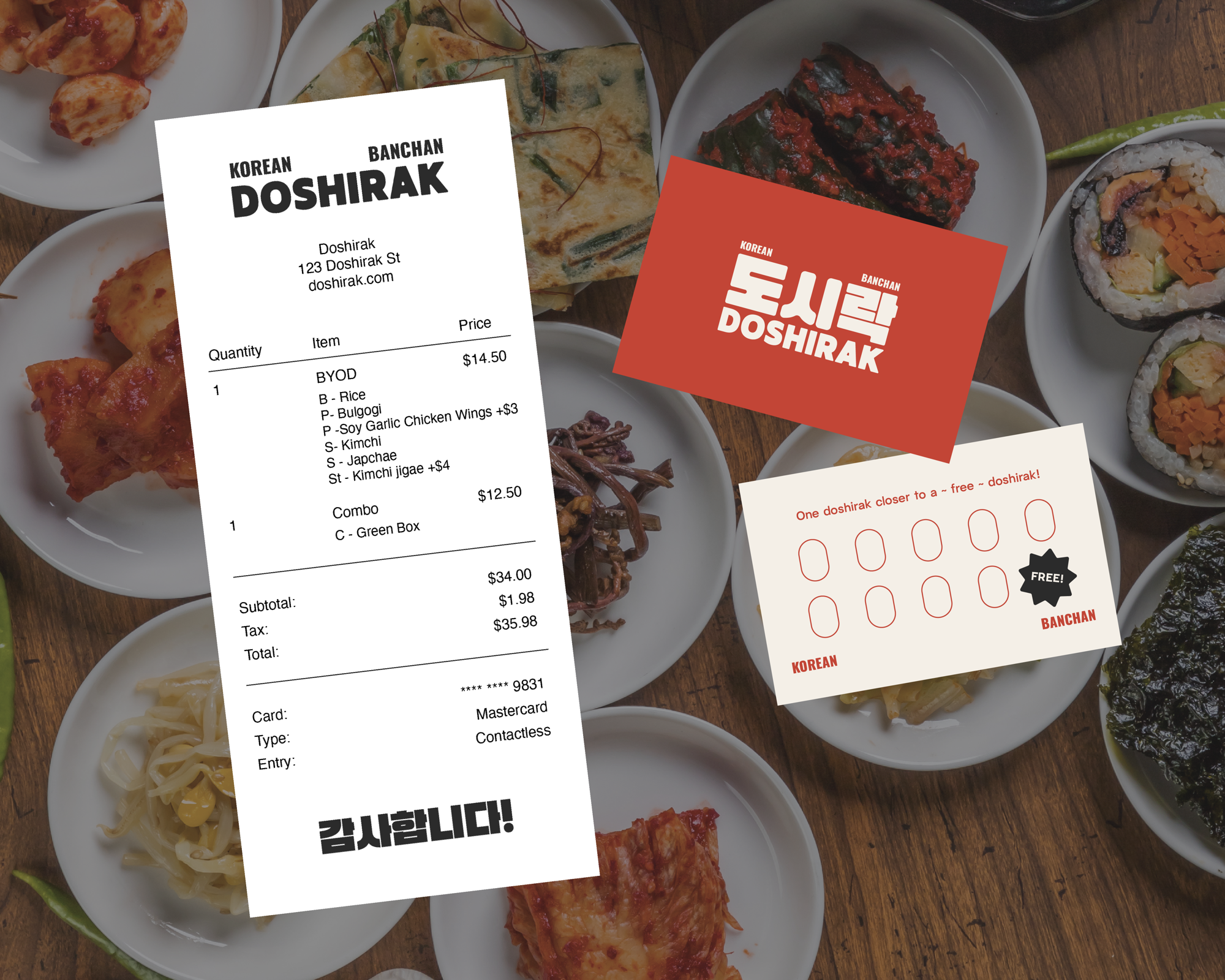 Doshirak receipt