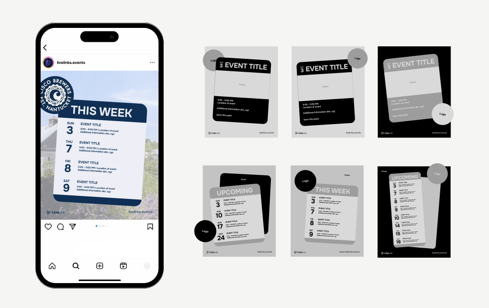 LiveLink social media feed