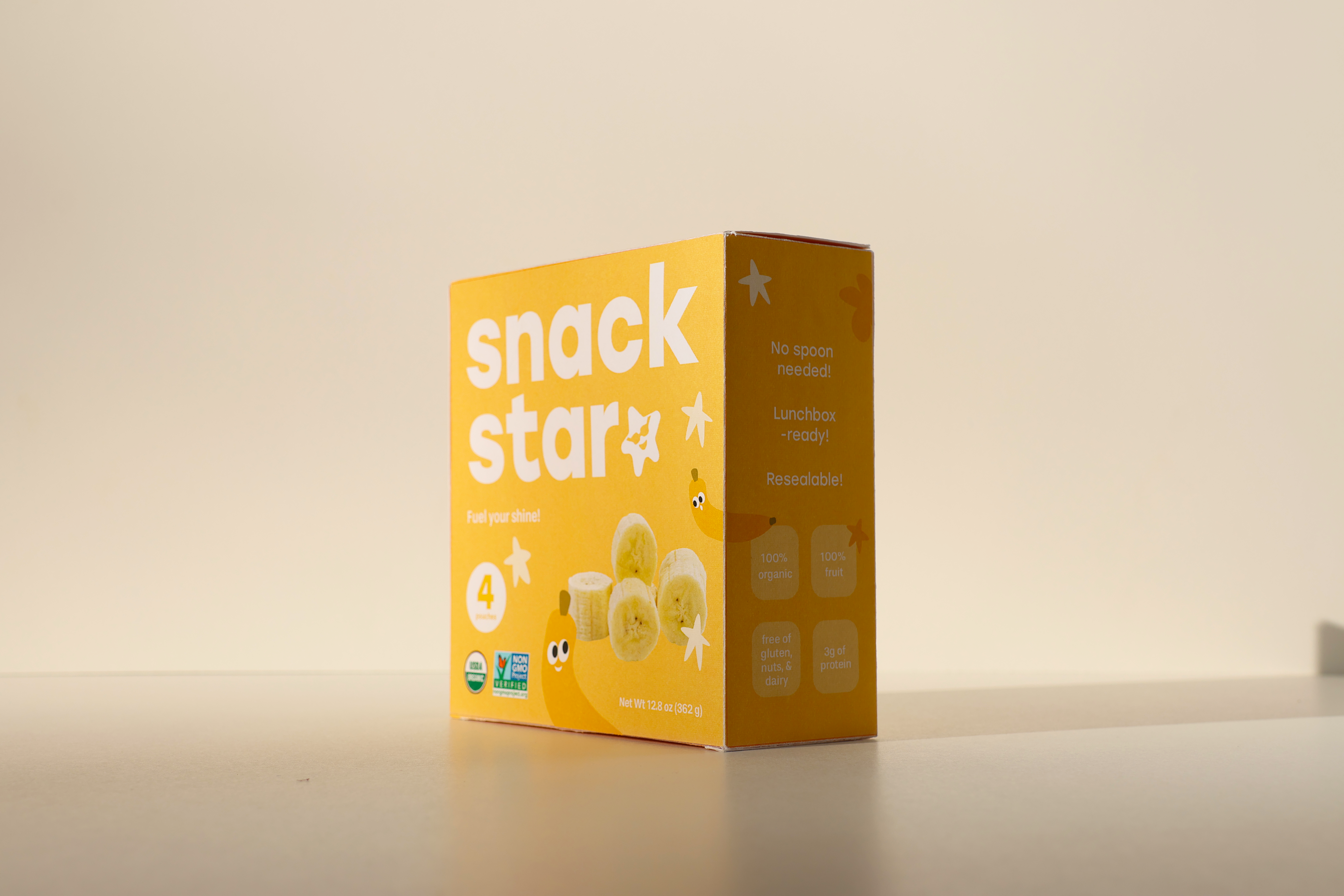 Snackstar banana flavor