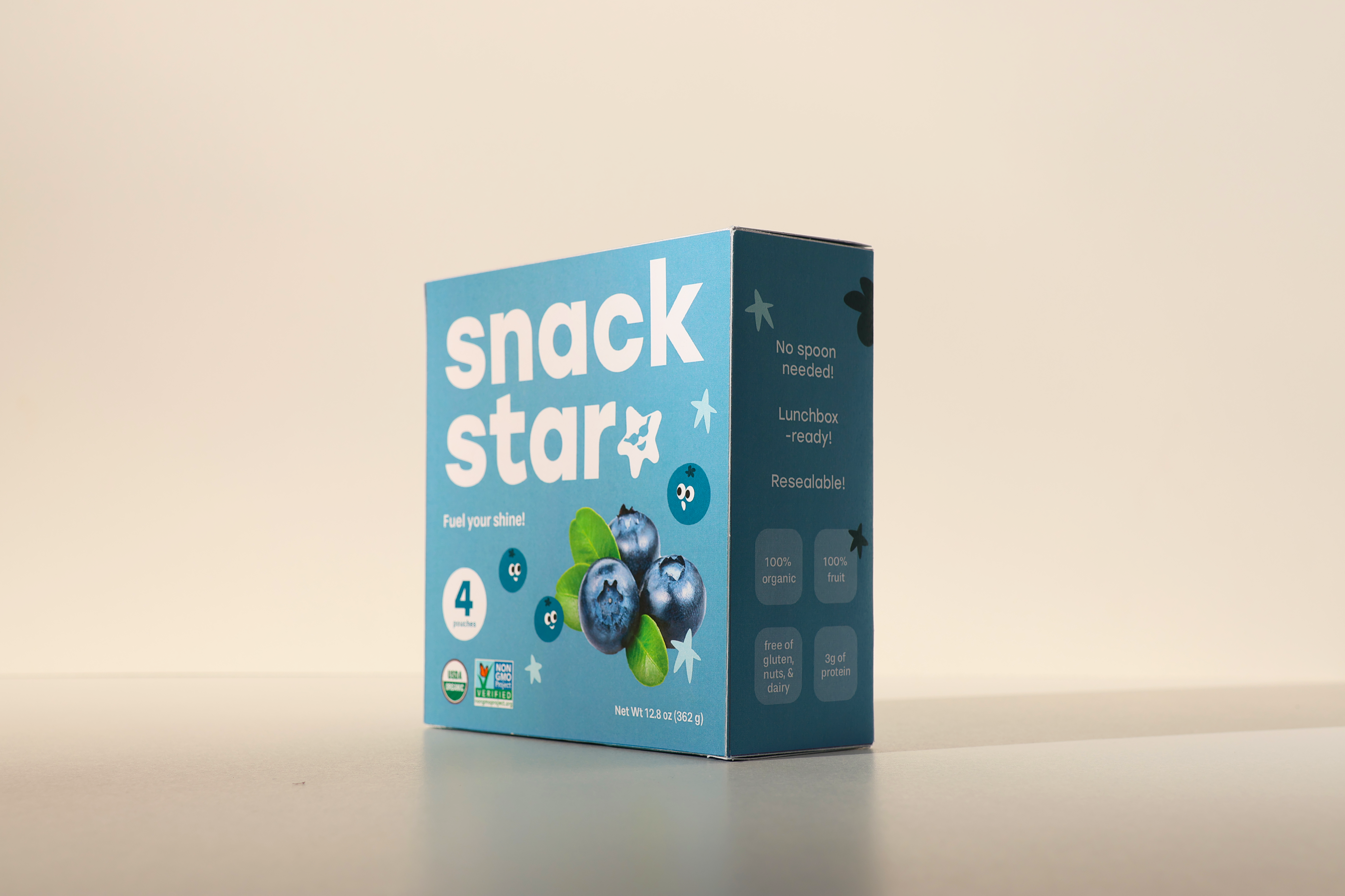 Snackstar blueberry flavor