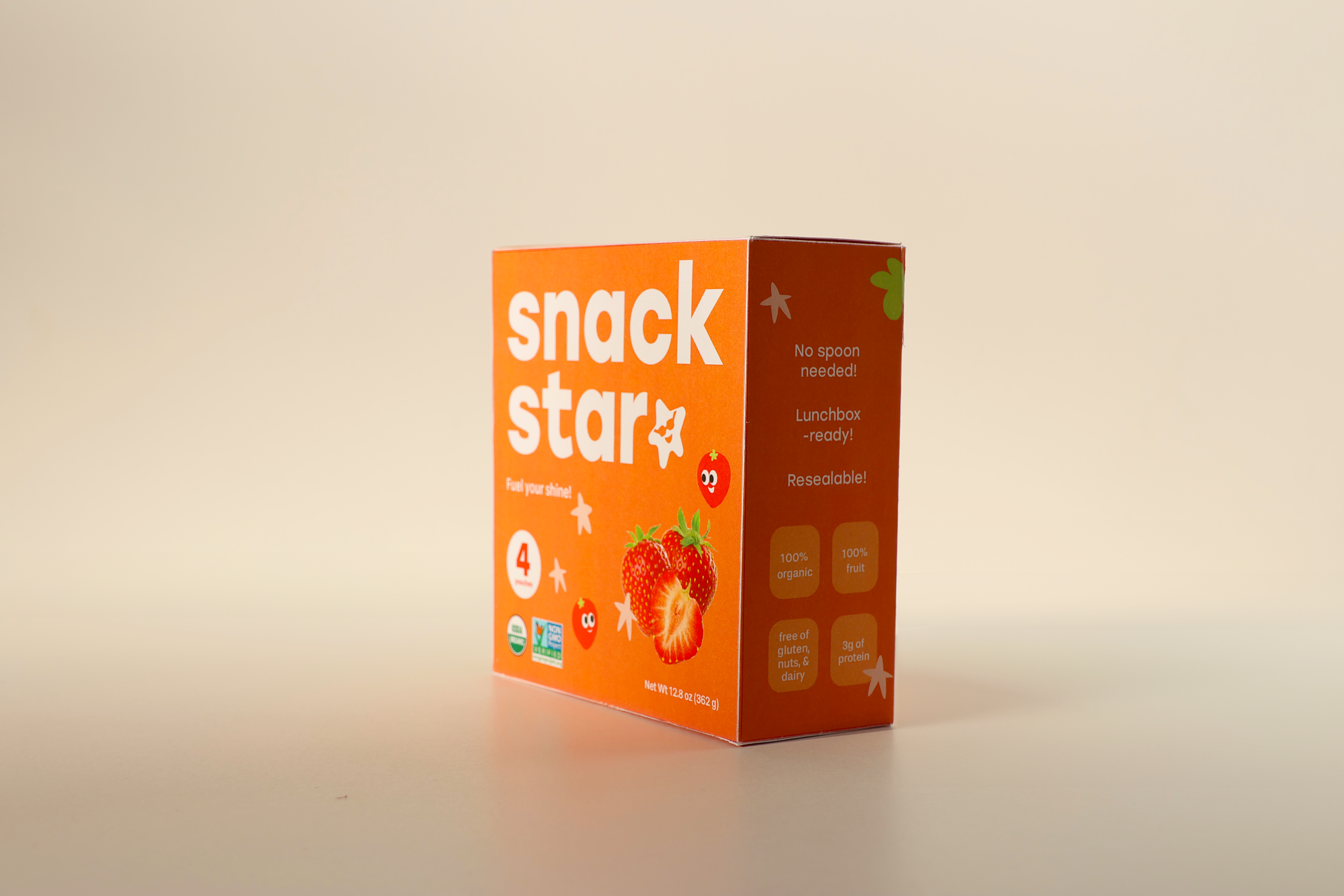 Snackstar strawberry flavor