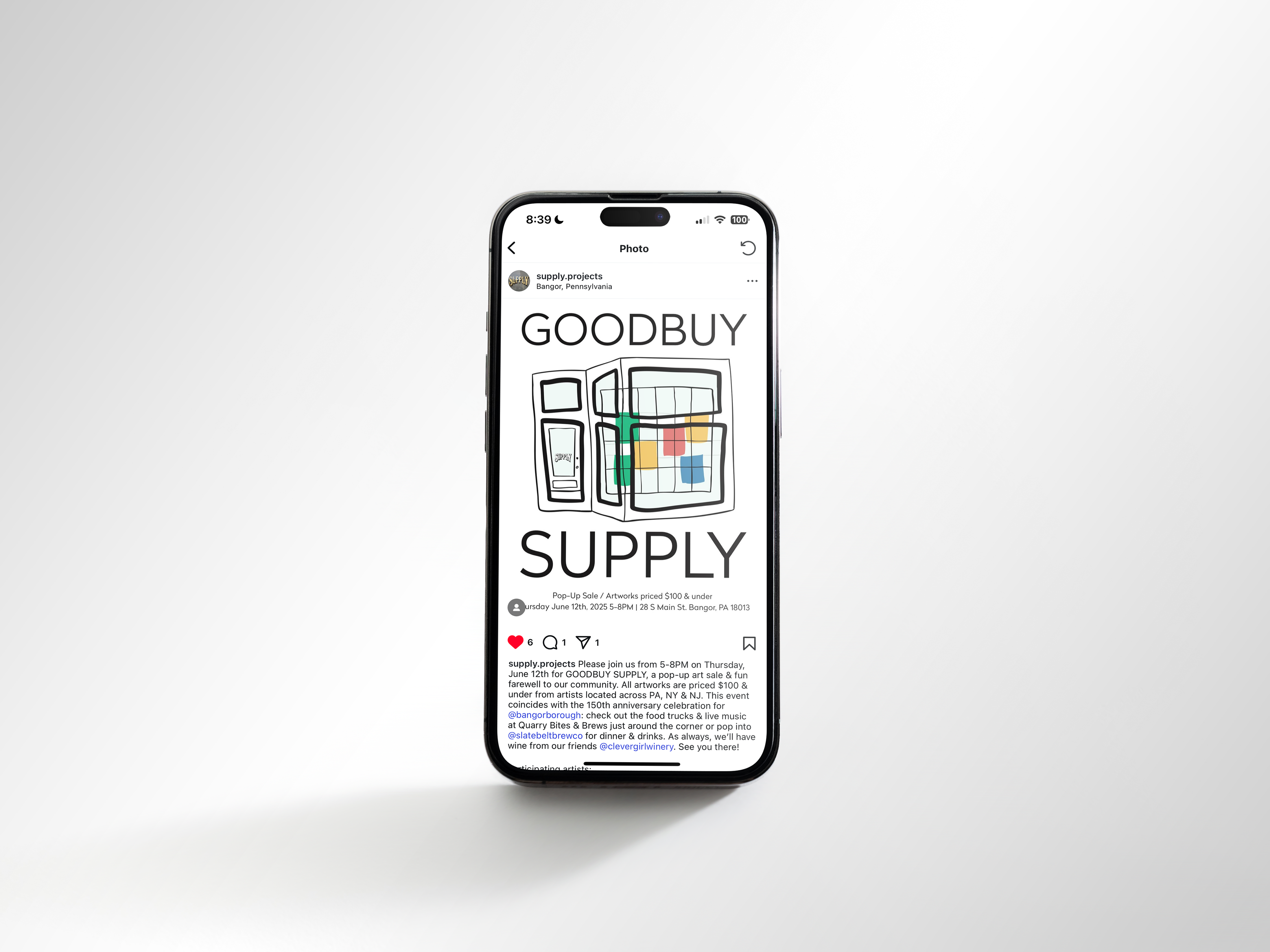 Goodbuy Supply digital flyer on mobile